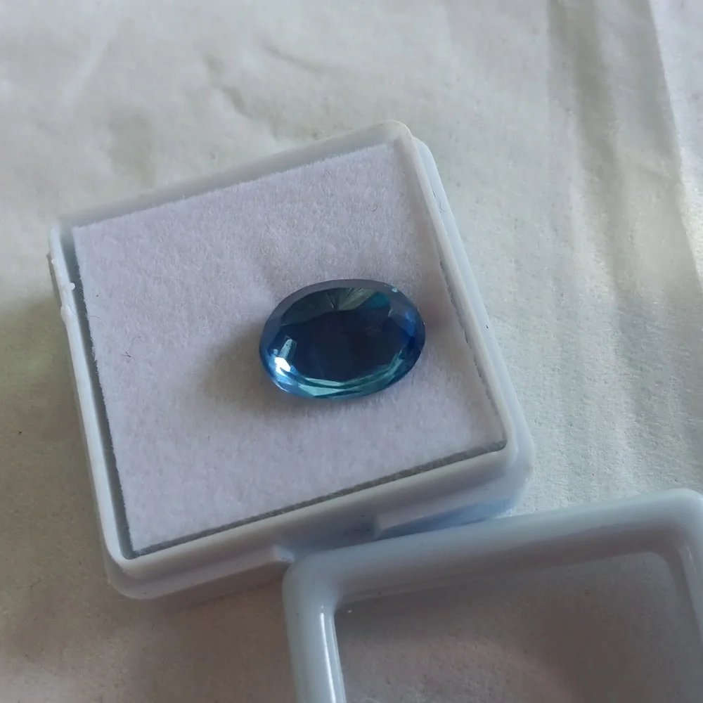 5CT Natural Oval Cut Tanzanite Certified - Picture 5 of 7